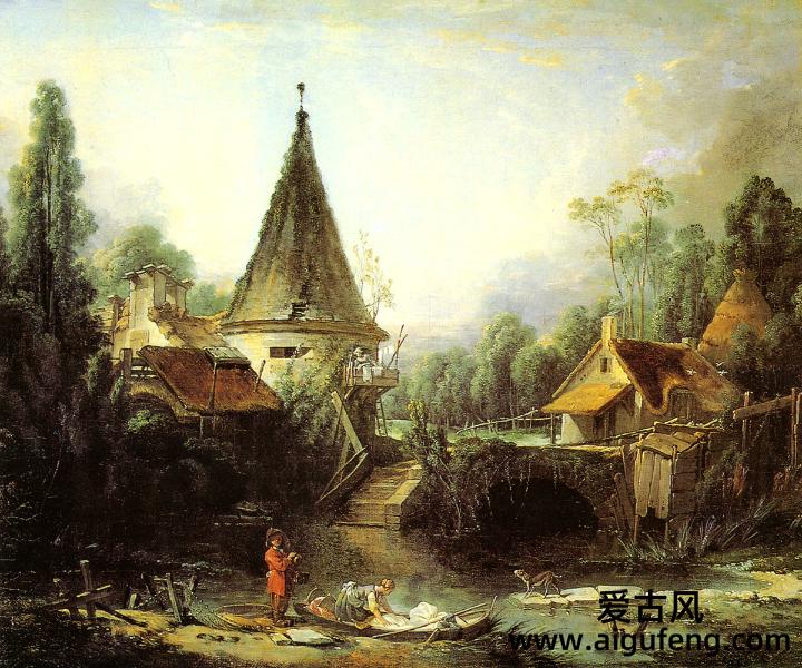 博韦附近的风景 • 弗朗索瓦·布歇