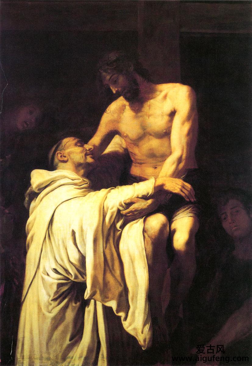 基督拥抱圣贝尔纳多 • 弗朗西斯科·里瓦尔塔