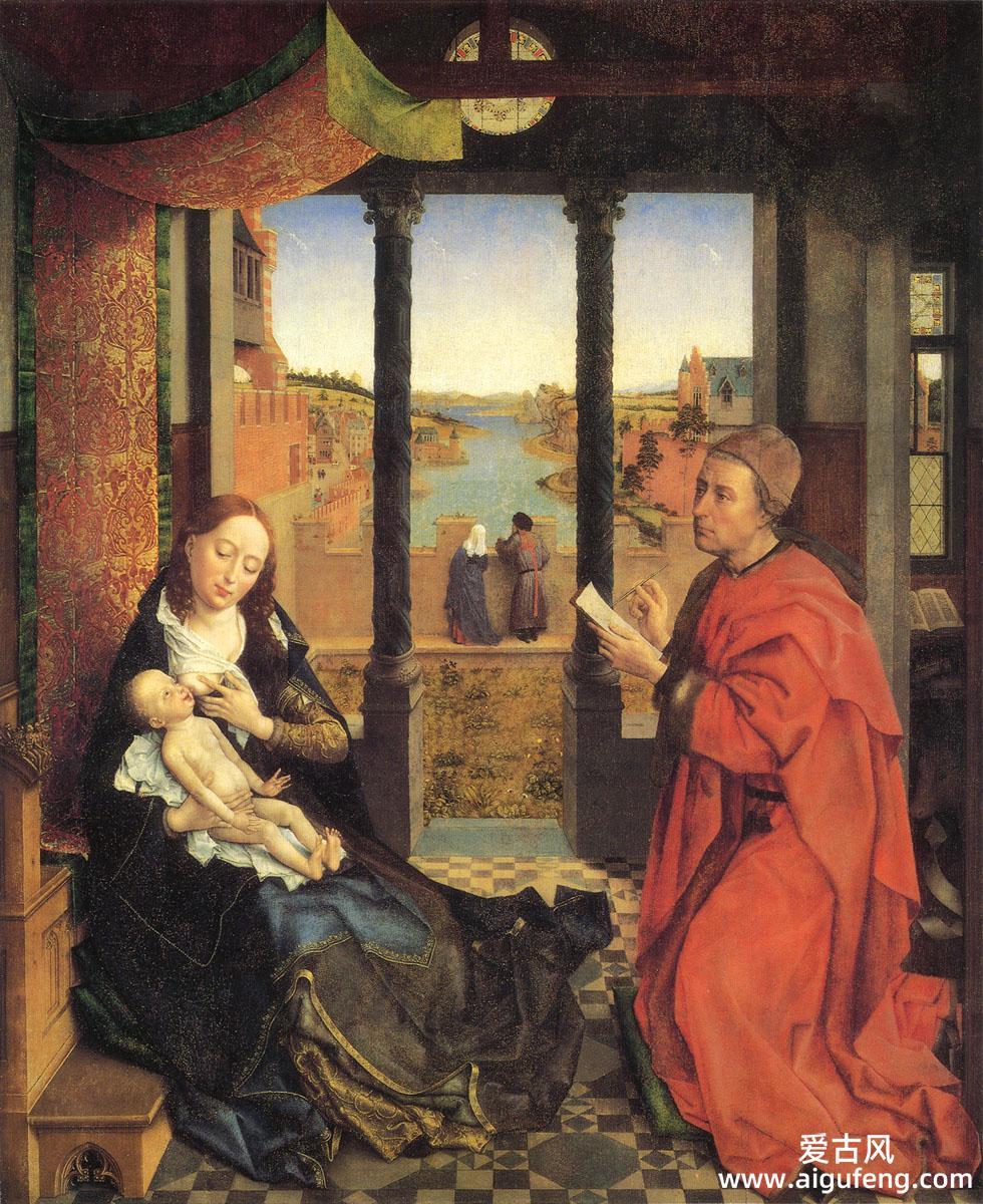 圣路克画圣母像 • 罗吉耶·凡·德·韦登