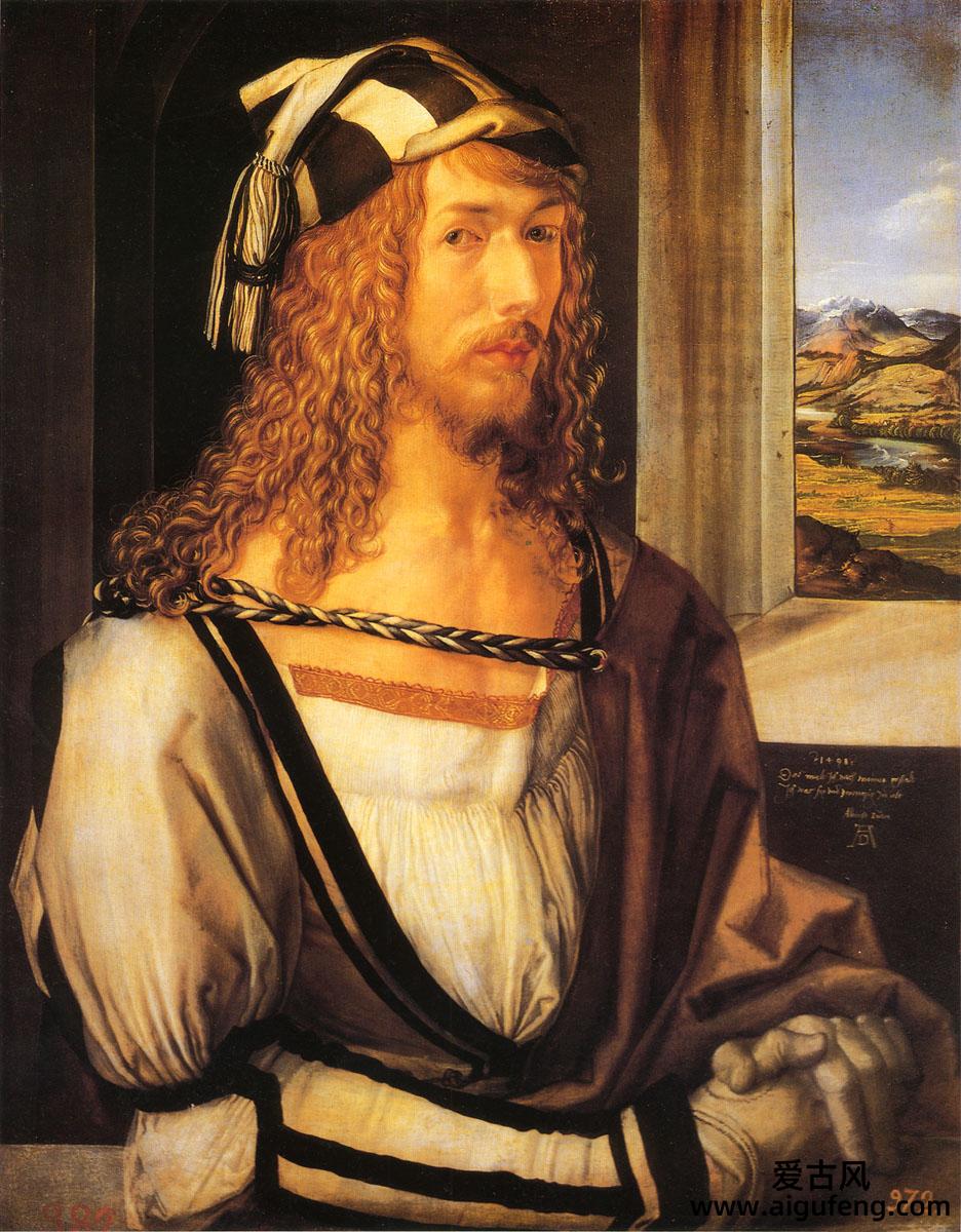 1498年的自画像 • 阿尔布雷希特·丢勒