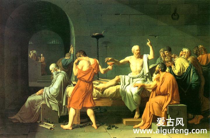 苏格拉底之死 • 雅达-路易·达维德