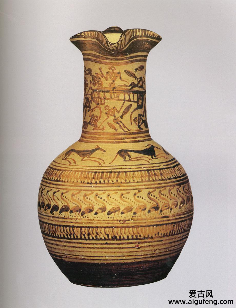 几何纹陶罐 • *